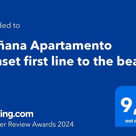 Donana Apartamento Sunset First Line To The Beach Patalavaca Bagian luar foto